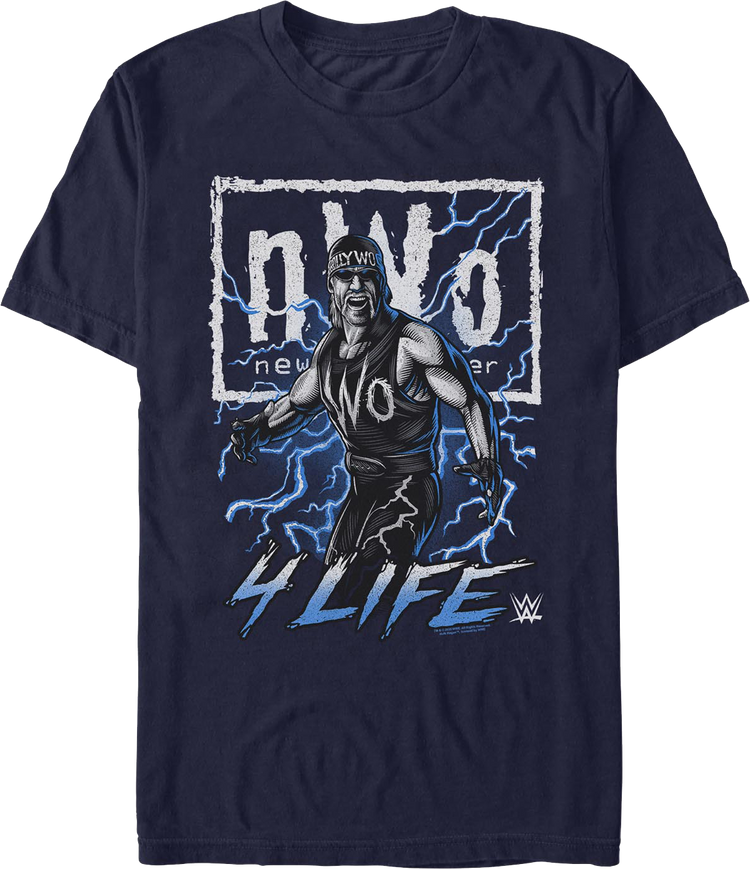 nWo 4 Life Hollywood Hogan T-Shirt