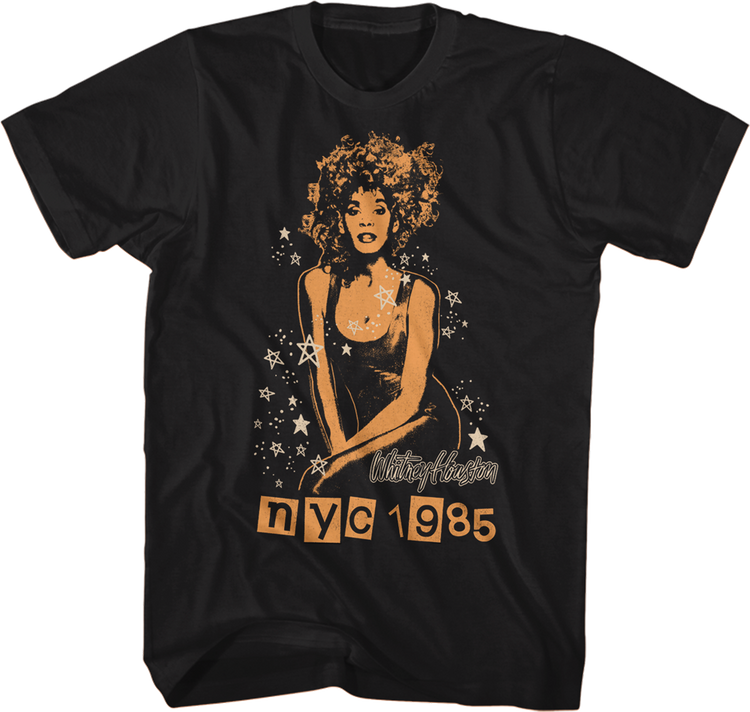 NYC 1985 Whitney Houston T-Shirt