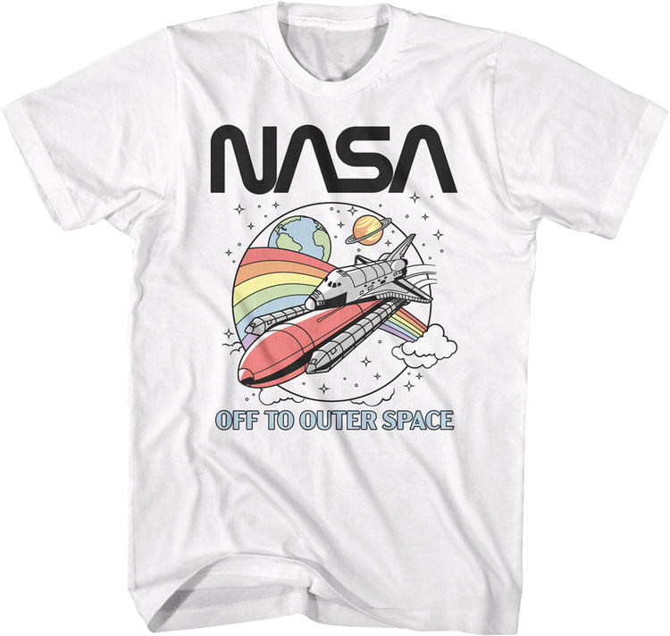 Off To Outer Space NASA T-Shirt