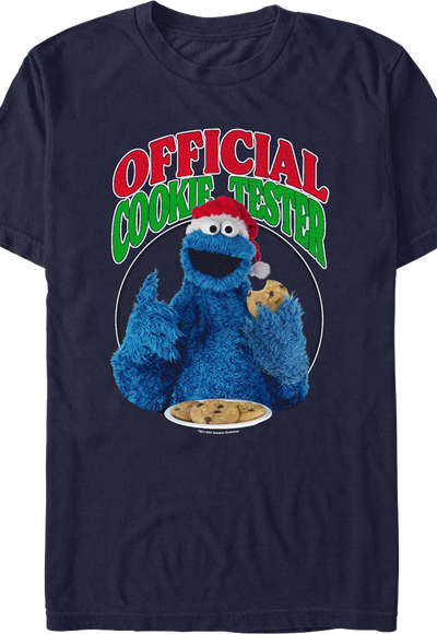 Official Cookie Tester Sesame Street T-Shirt