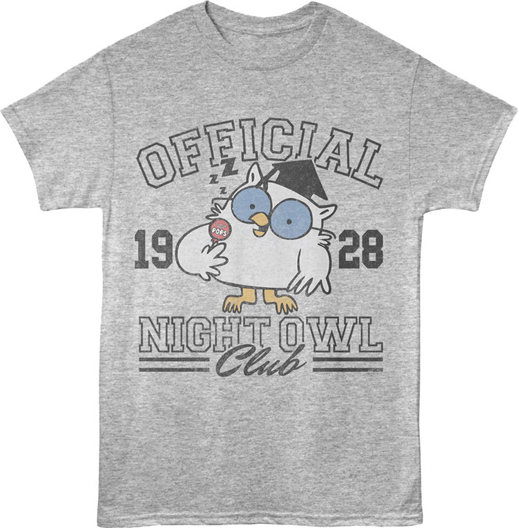 Official Night Owl Club Tootsie Pop T-Shirt