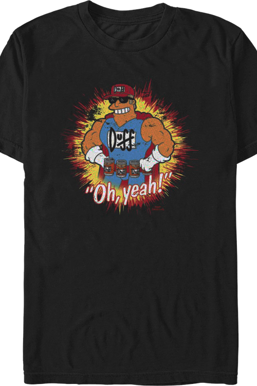 Oh Yeah! Duffman Simpsons T-Shirt