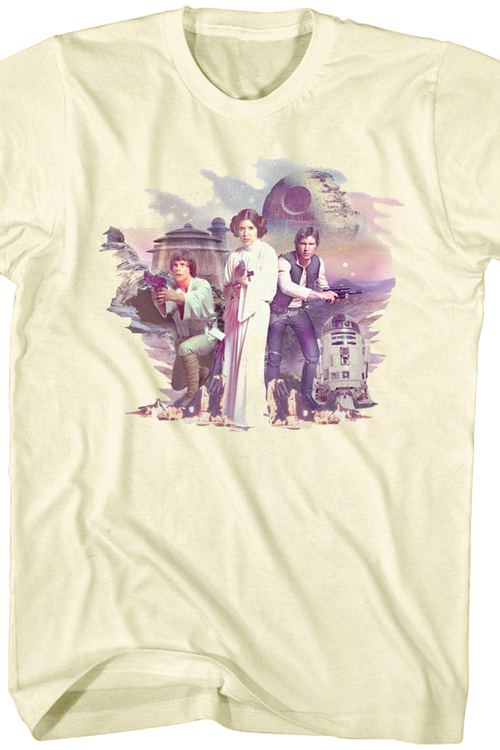 Oil Painting Heroes Star Wars T-Shirt