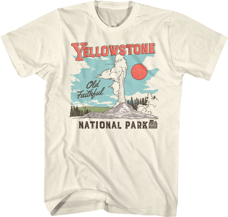 Old Faithful Yellowstone National Park T-Shirt