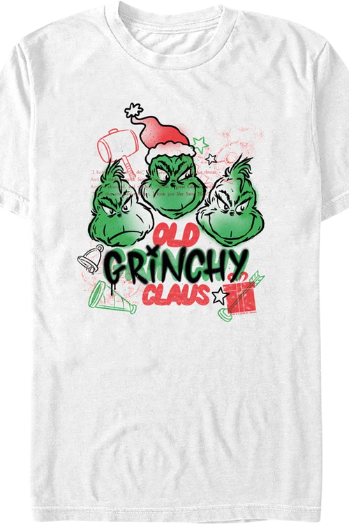 Old Grinchy Claus Dr. Seuss T-Shirt