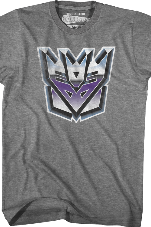 Old School Decepticons Logo Transformers T-Shirt