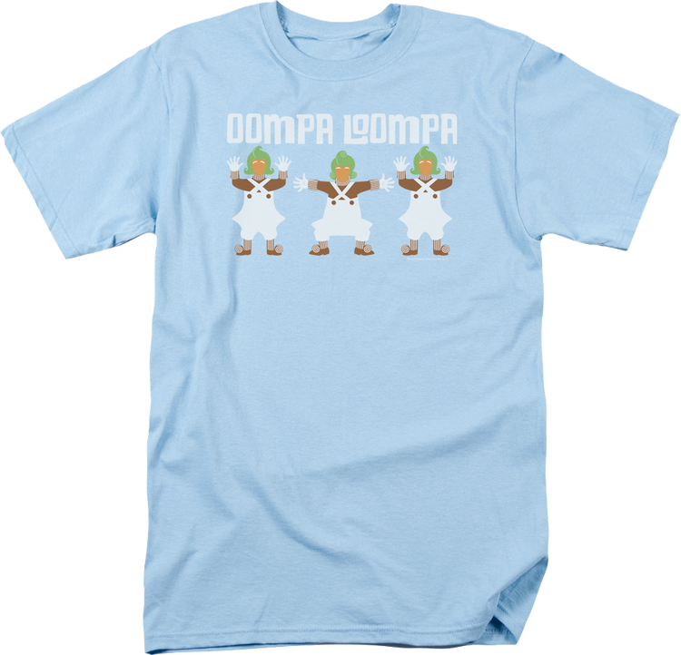 Ommpa Loompa Willy Wonka Willy Wonka And The Chocolate Factory T-Shirt