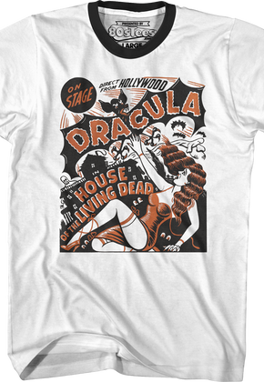 On Stage Poster Dracula Ringer Shirt
