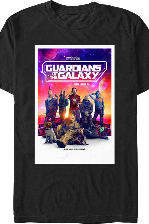 Once More With Feeling Poster Guardians Of The Galaxy T-Shirt