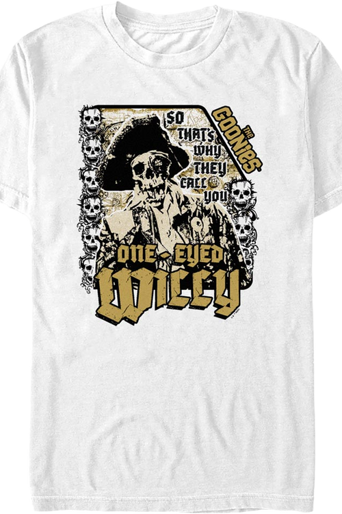 One-Eyed Willy Goonies T-Shirt
