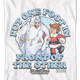 One Foot In Front Of The Other Santa Claus Is Comin' To Town T-Shirt thumbnail