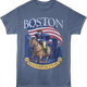 One If By Land, Two If By Sea Boston Massachusetts T-Shirt thumbnail