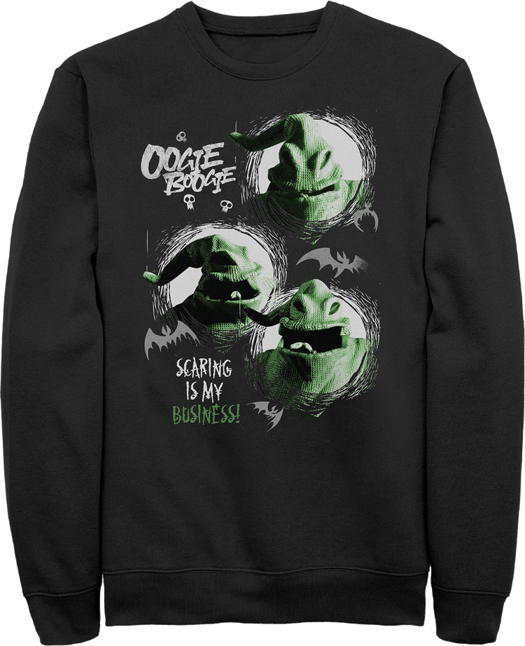 Oogie Boogie Nightmare Before Christmas Sweatshirt
