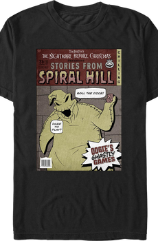 Oogie Stories From Spiral Hill Nightmare Before Christmas T-Shirt