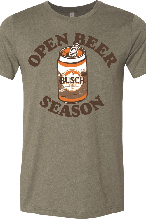Open Beer Season Busch T-Shirt