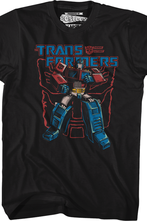 Optimus Prime Battle Pose Transformers T-Shirt