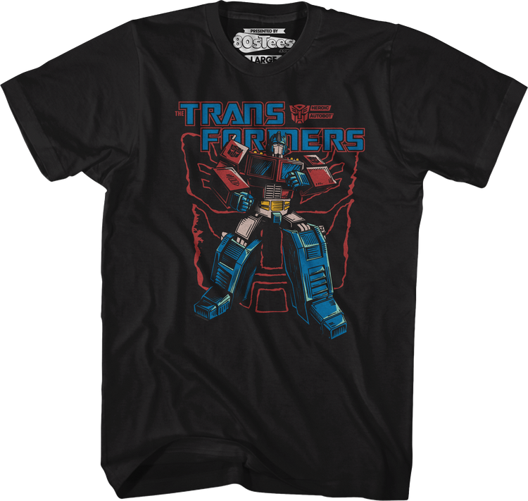 Optimus Prime Battle Pose Transformers T-Shirt