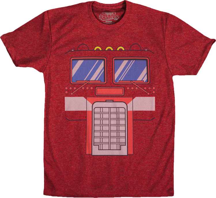 Optimus Prime Costume Shirt