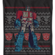 Optimus Prime Faux Ugly Christmas Sweater Transformers T-Shirt thumbnail