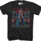 Optimus Prime Faux Ugly Christmas Sweater Transformers T-Shirt thumbnail
