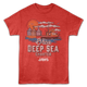 Orca Deep Sea Charter Illustration Jaws T-Shirt thumbnail