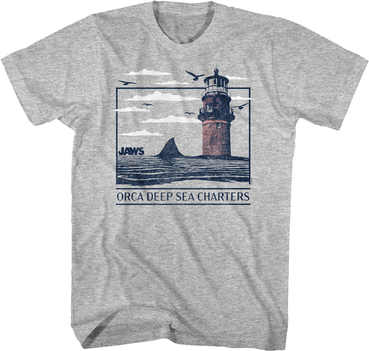 Orca Deep Sea Charters Jaws T-Shirt