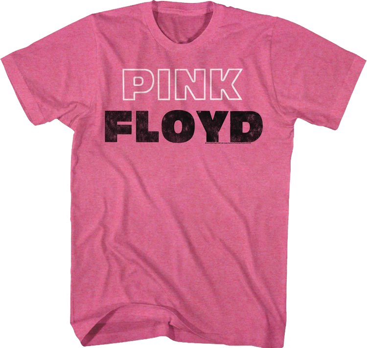 Outline Logo Pink Floyd T-Shirt