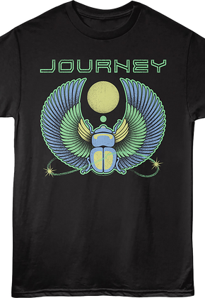 Outline Scarab Beetle Journey T-Shirt