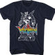Outlined Defender of the Universe Voltron T-Shirt thumbnail