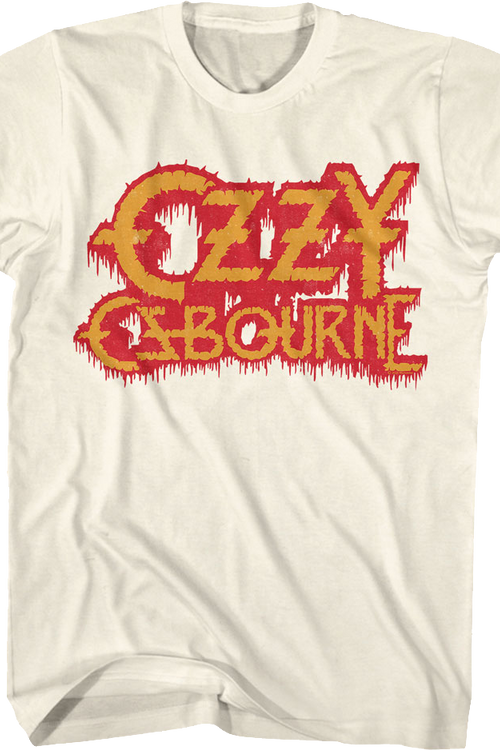 Bloody Logo Ozzy Osbourne T-Shirt