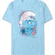 Paint Splatter Grouchy Smurf T-Shirt thumbnail