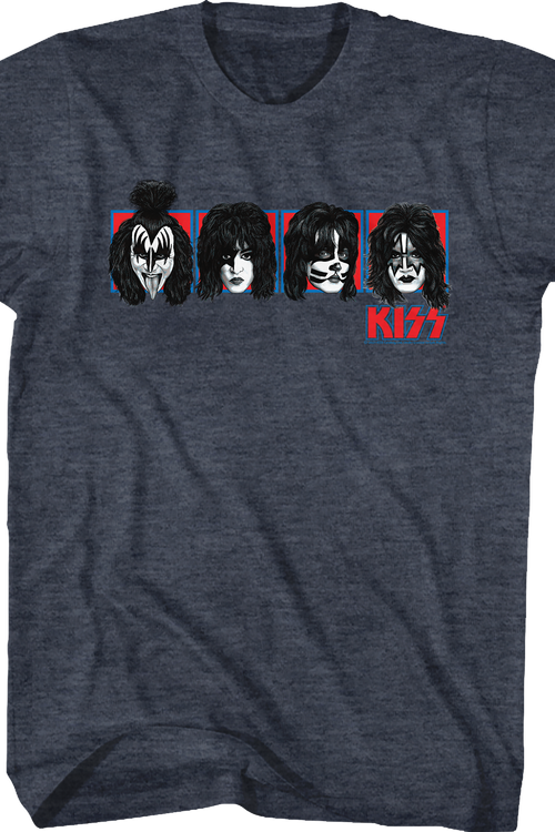 Painted Faces KISS T-Shirt