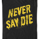 Painted Never Say Die Goonies T-Shirt thumbnail