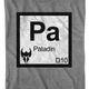 Paladin Element Symbol Dungeons & Dragons T-Shirt thumbnail