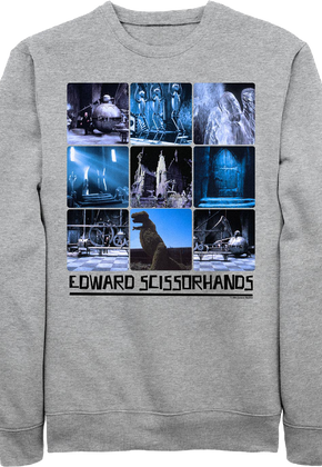 Panels Collage Edward Scissorhands Sweatshirt