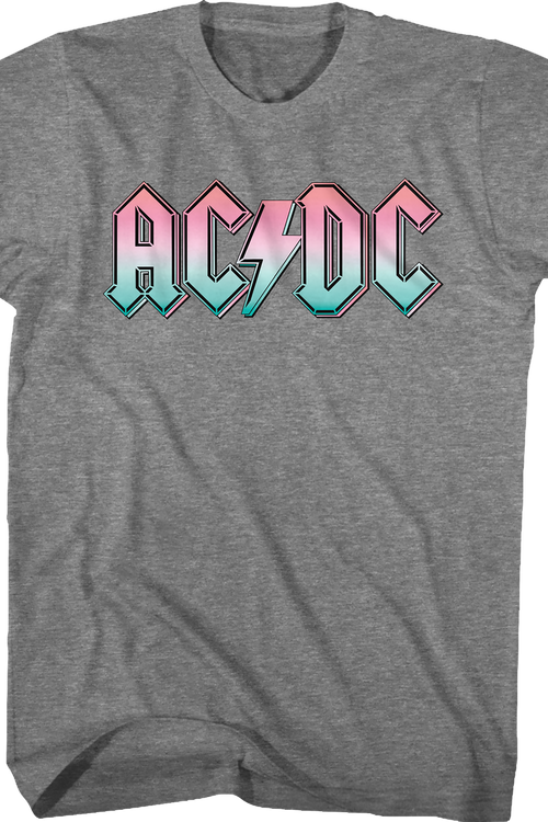 Pastel Logo ACDC Shirt