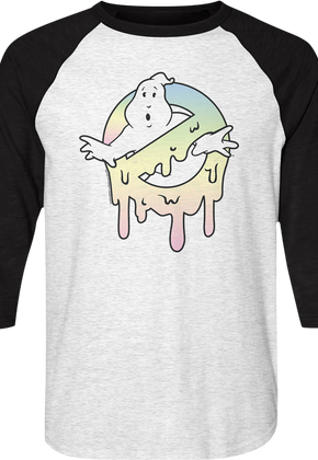 Pastel Slime Ghostbusters Raglan Baseball Shirt