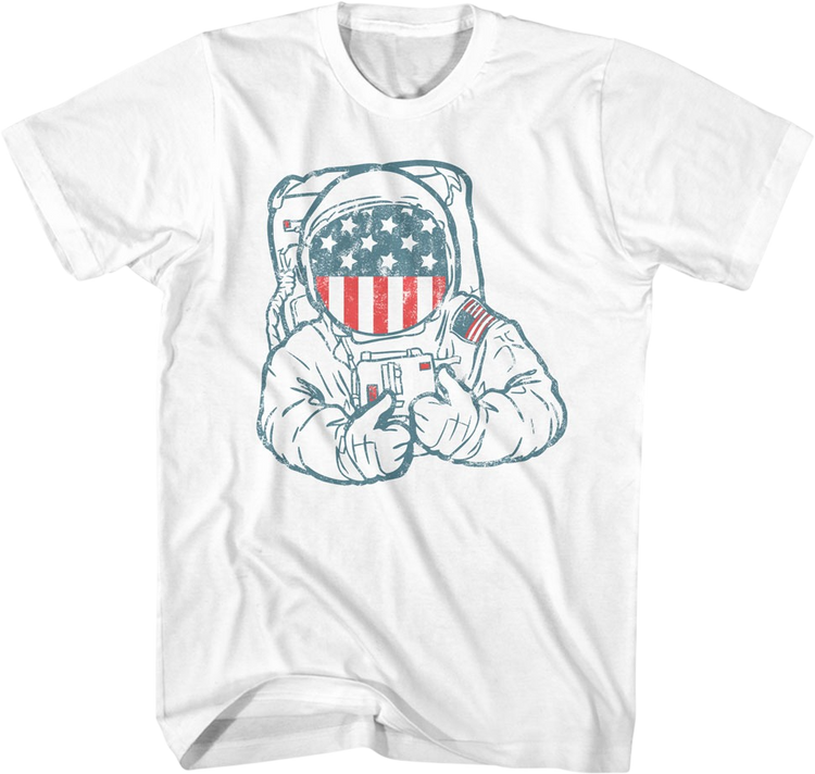 Patriotic Astronaut T-Shirt