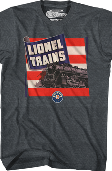 Patriotic Lionel Trains T-Shirt