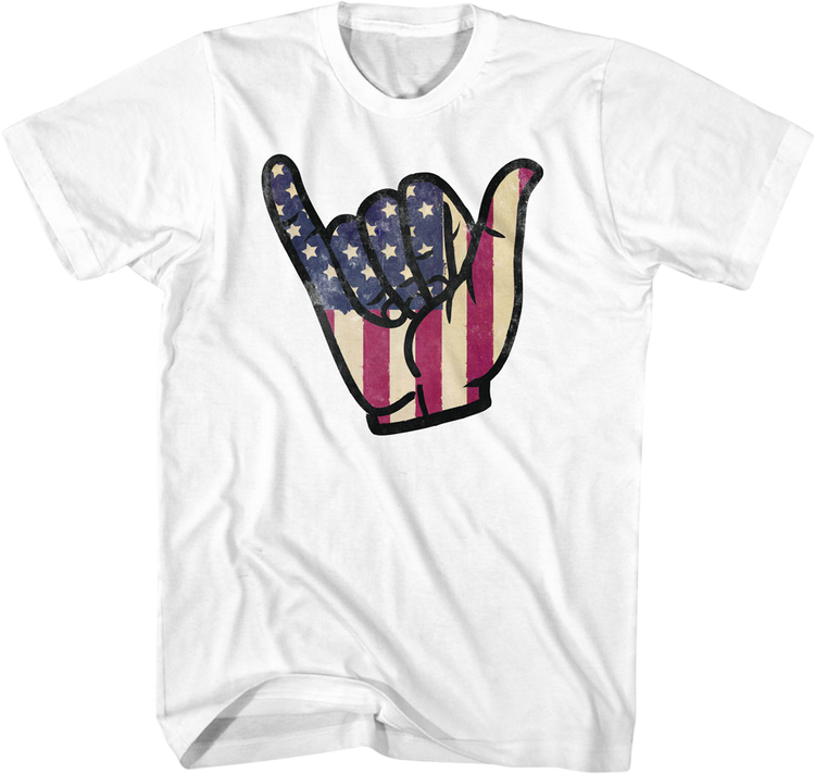 Patriotic Shaka T-Shirt