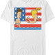 Patriotic Splash Beavis And Butt-Head T-Shirt thumbnail