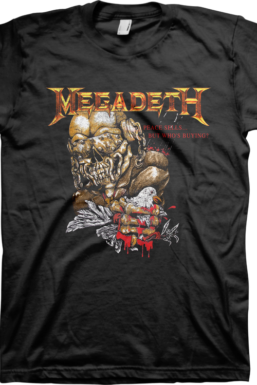 Peace Sells But Who's Buying Megadeth T-Shirt