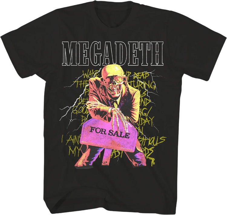 Peace Sells... But Who's Buying Track List Megadeth T-Shirt