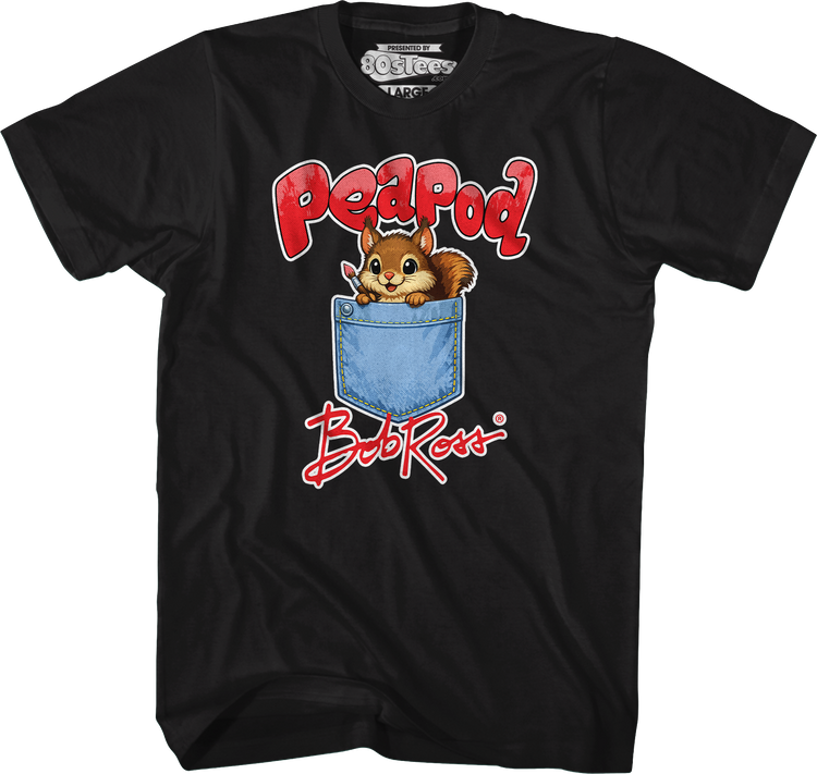 Peapod Bob Ross T-Shirt