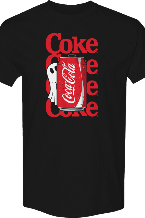 Peek-A-Boo Ghost Coca-Cola T-Shirt