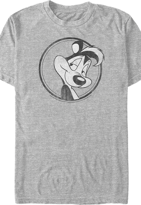 Pepe Le Pew Circle Looney Tunes T-Shirt