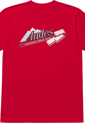 Peppermint Crunch Thins Andes Mints T-Shirt