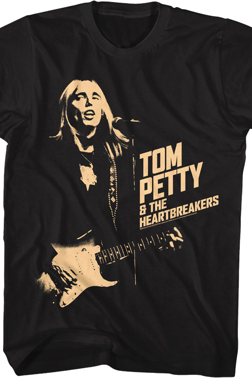 Monochrome Tom Petty & The Heartbreakers T-Shirt