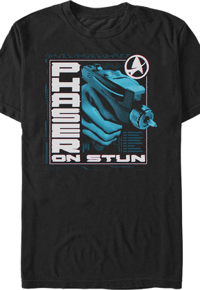 Phaser On Stun Star Trek T-Shirt