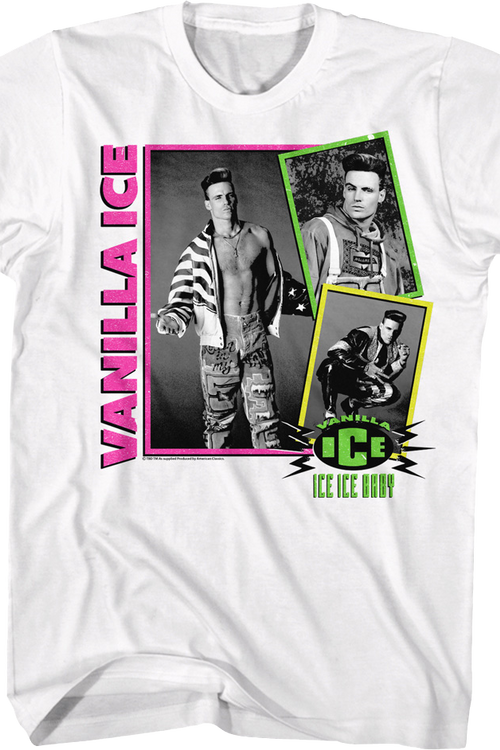 Photo Collage Vanilla Ice T-Shirt